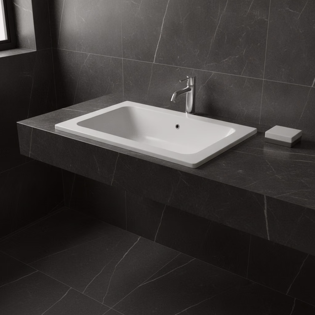 Kale Idea 2.0 60x40 Cm Tezgah Altı Lavabo 2
