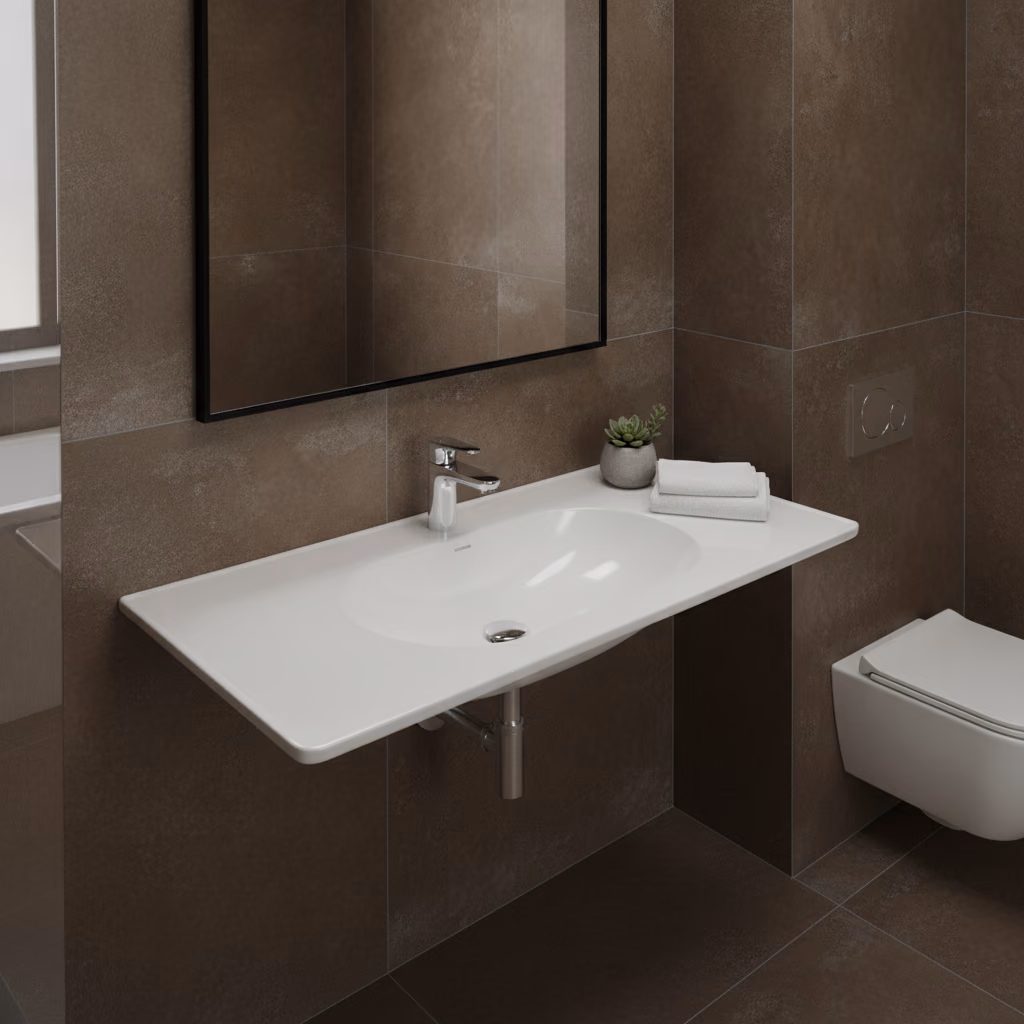 Kale Zero 2.0 100x50 Cm Etajerli Lavabo 2