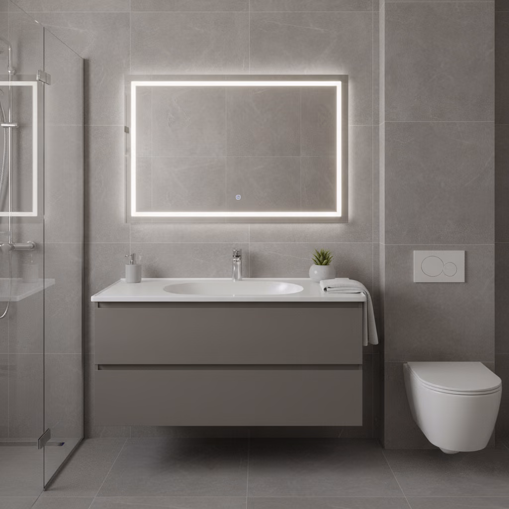 Kale Zero 2.0 80x50 Cm Mat Beyaz Etajerli Lavabo 2