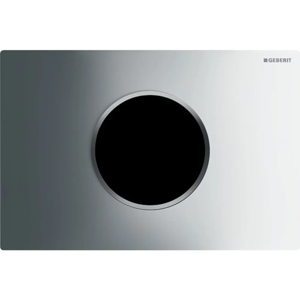 Geberit Sigma10 Temassız Krom/Mat Krom Fotoselli Kumanda Kapağı