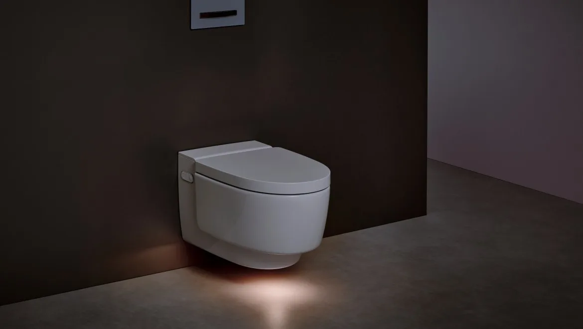 Geberit AquaClean Mera Comfort Parlak Krom Asma Klozet 8