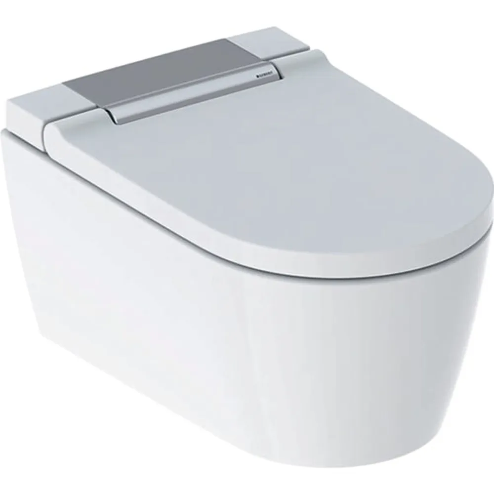 Geberit AquaClean Sela Comfort Parlak Krom Asma Klozet Takımı