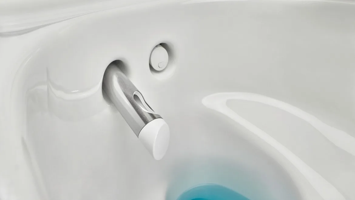 Geberit AquaClean Tuma Comfort Klozet Kapağı Beyaz Cam 6