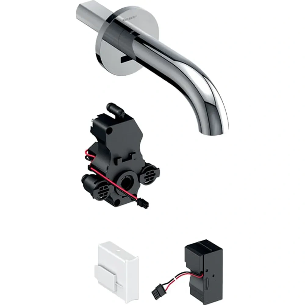Geberit Piave 17 cm Tek Su Elektrikli Krom Fotoselli Batarya