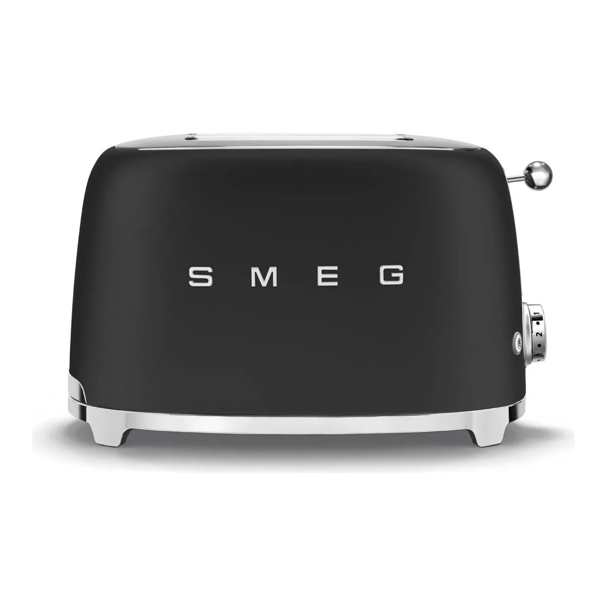 Smeg Mat Siyah 2 Dilimli Ekmek Kızartma TSF01BLMEU