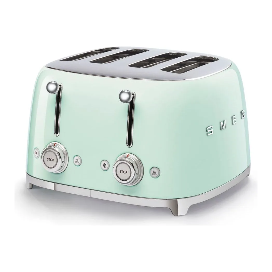 Smeg Pastel yeşil 4 Dilimli Ekmek Kızartma TSF03PGEU