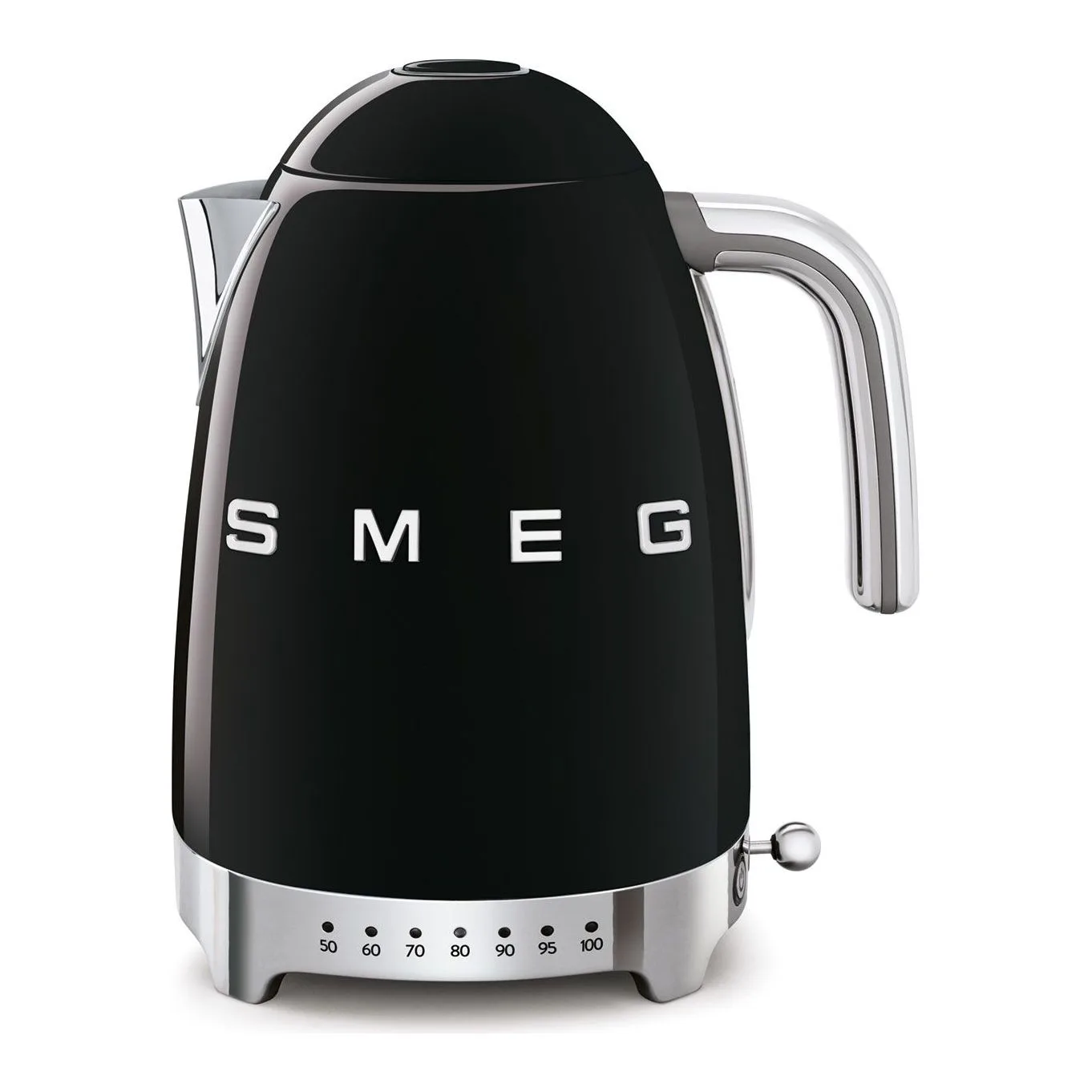 Smeg Siyah Isı Ayarlı Kettle KLF04BLEU (1.7lt)
