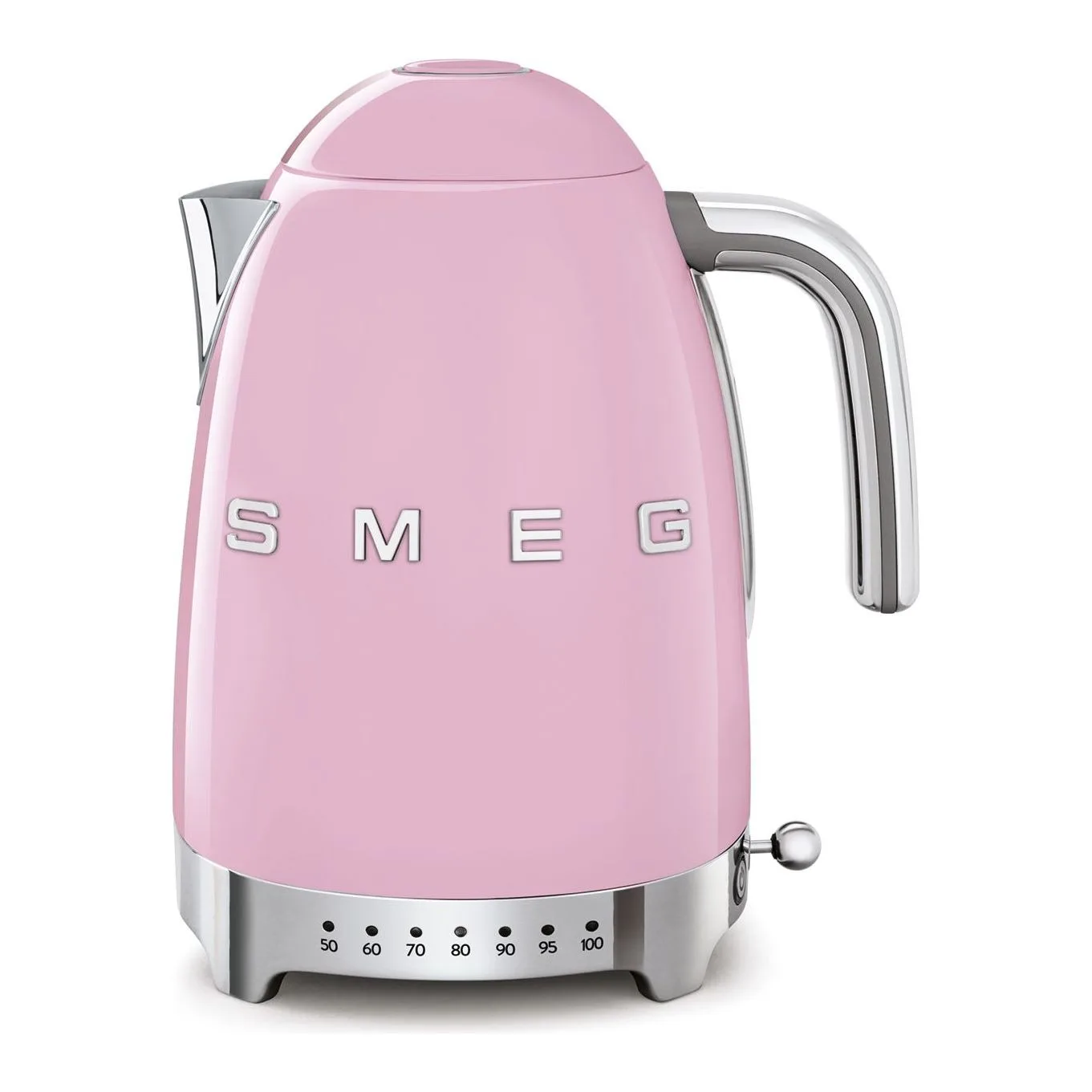 Smeg Pembe Isı Ayarlı Kettle KLF04PKEU (1.7lt)