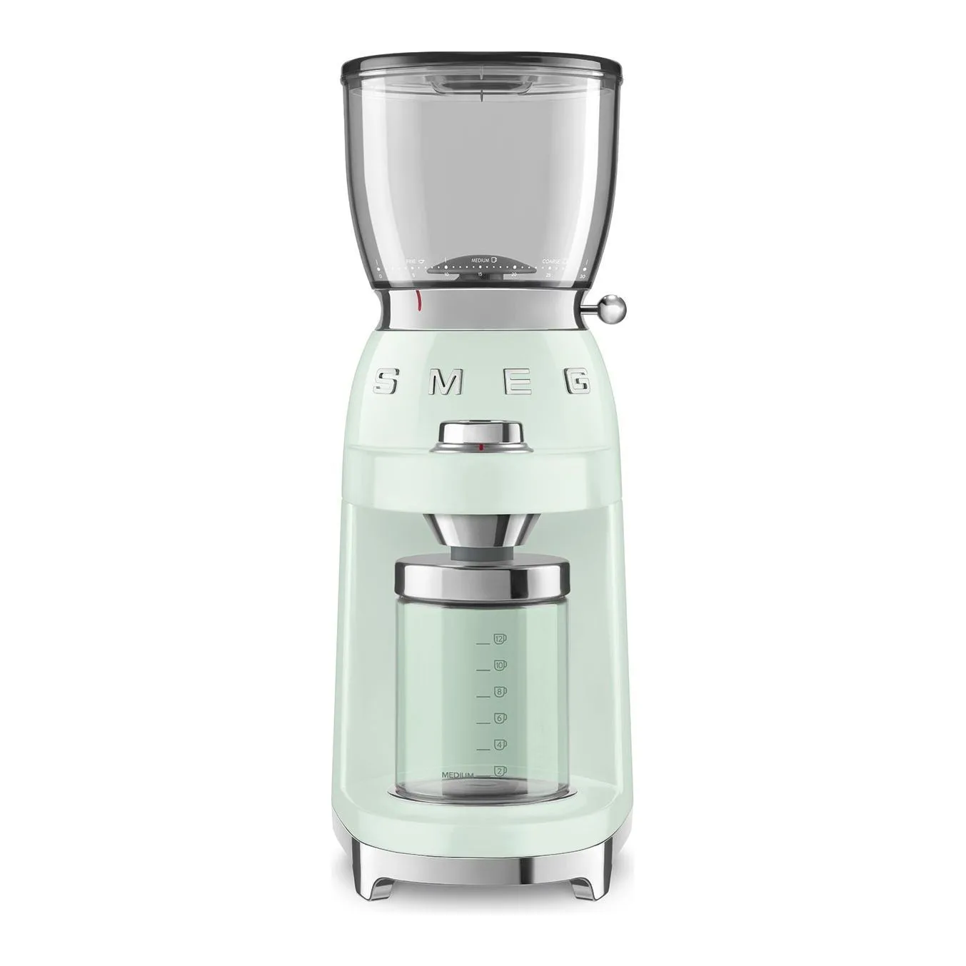 Smeg Pastel Yeşil Kahve Öğütme Makinası CGF01PGEU