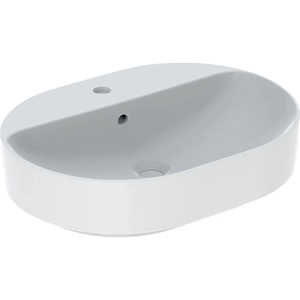 Geberit VariForm Eliptik Beyaz Çanak Lavabo