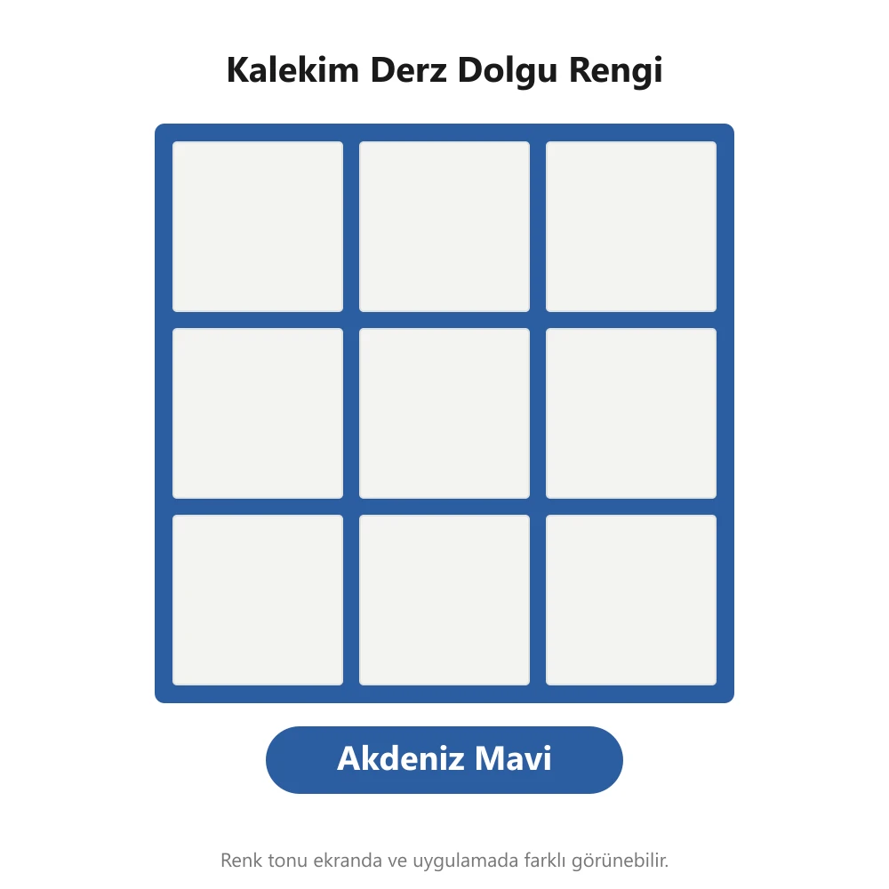Kalekim 2366 Fugaflex Akdeniz Mavi 5 Kg 2