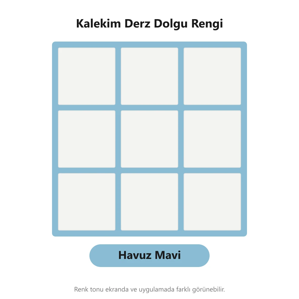Kalekim 2483 Fugaflex Havuz Mavi 20 Kg 2