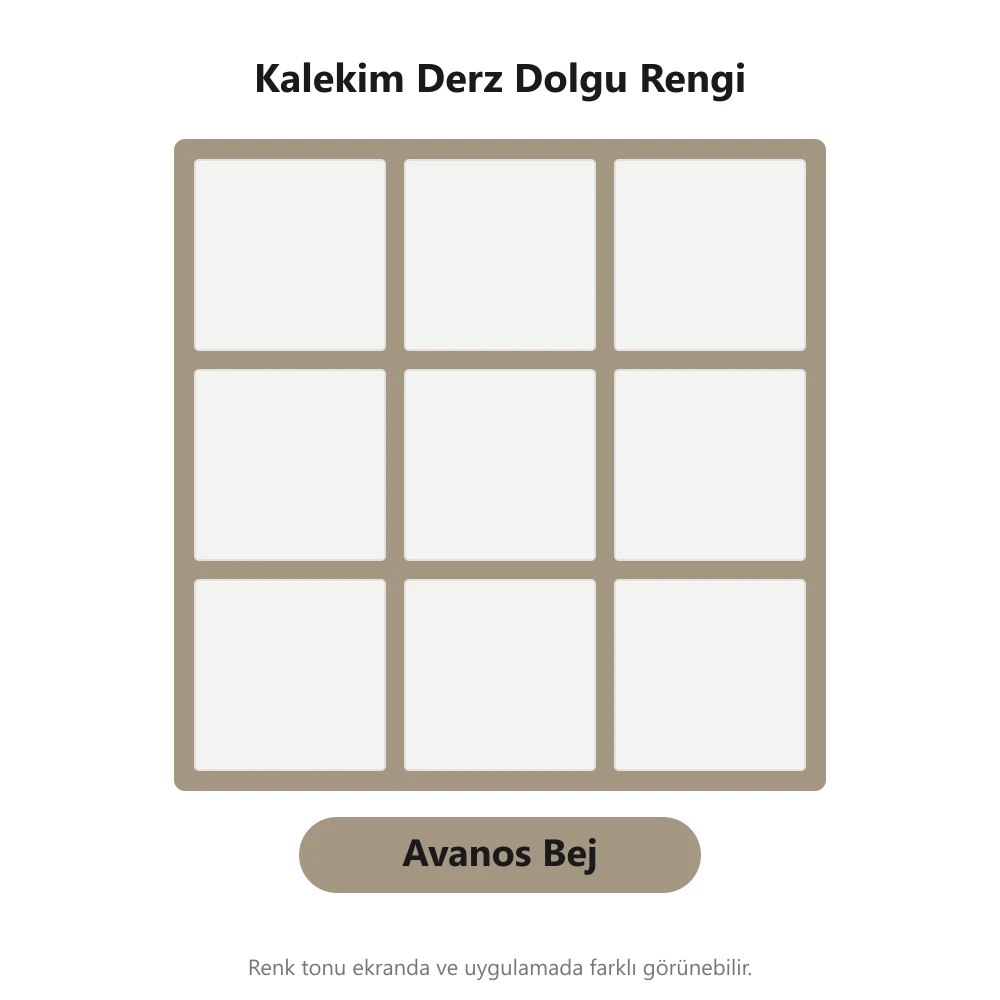 Kalekim 2400 Fugaflex Rapid Avanos Bej 5 Kg 2