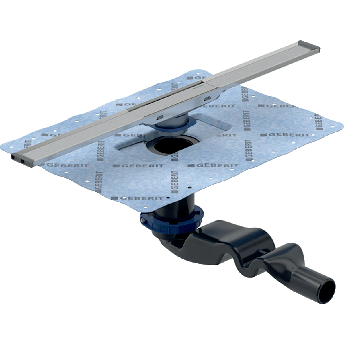 Geberit CleanLine20 30-60 cm Paslanmaz Çelik Duş Kanalı Seti