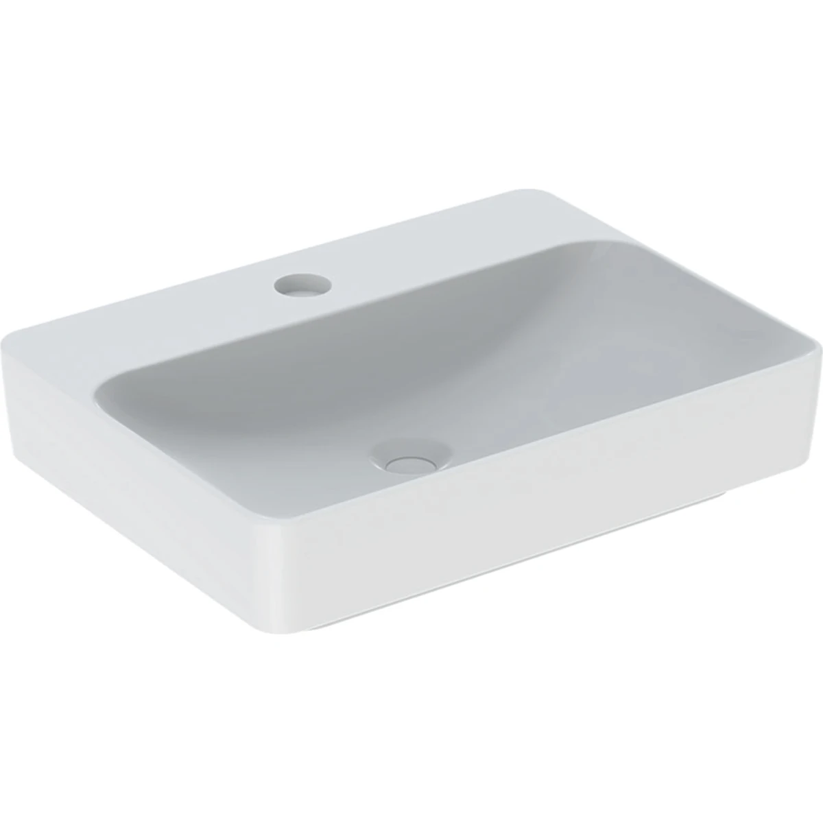 Geberit VariForm 60x45 Dikdörtgen Beyaz Çanak Lavabo