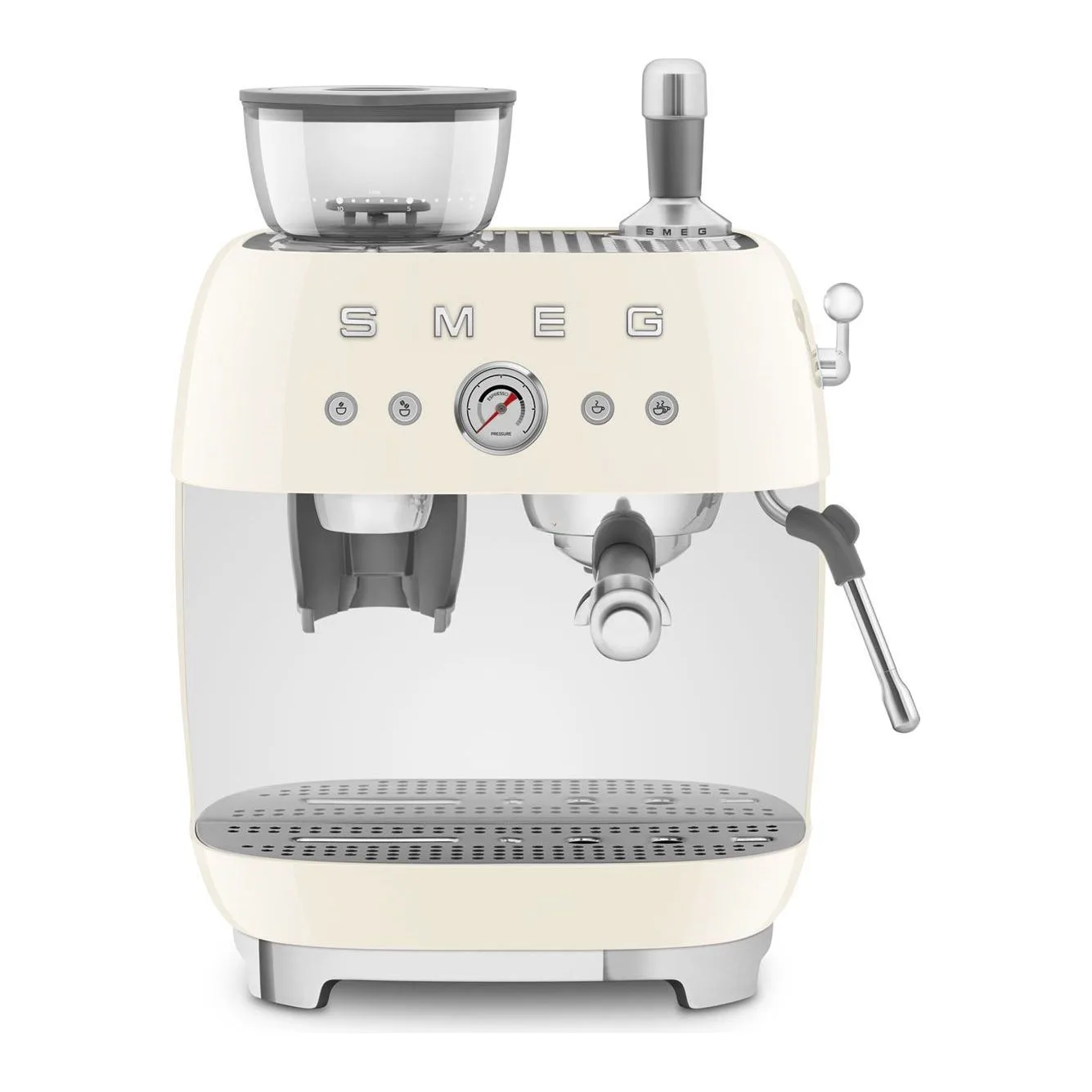 Smeg Krem Öğütücülü Espresso Kahve Makinesi EGF03CREU