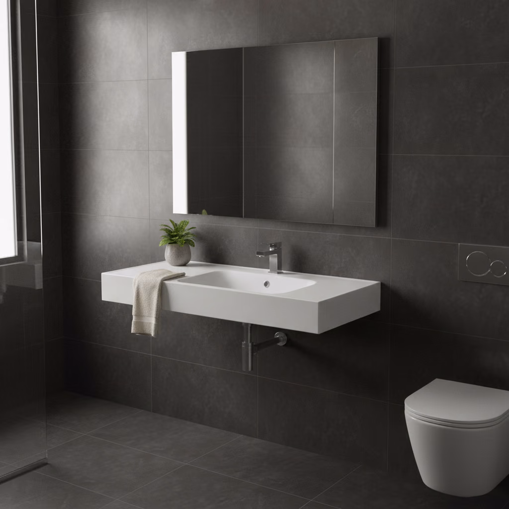 Kale Fold Pro 100x50 Sağ Etajerli Lavabo 2