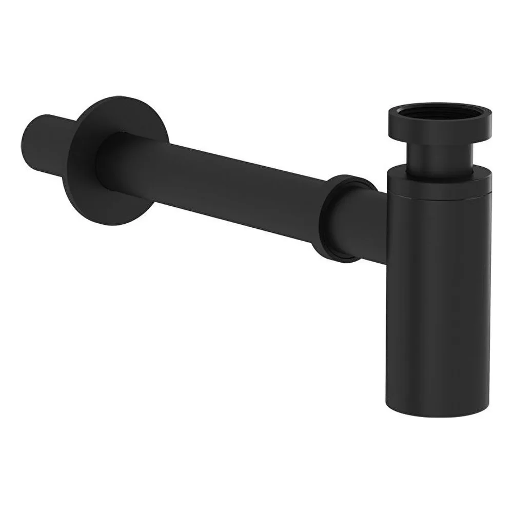 Vitra Origin T Tipi Mat Siyah Lavabo Sifonu