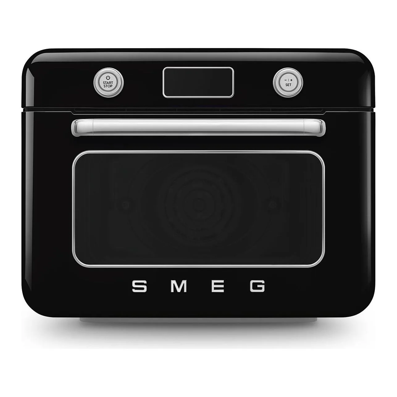 Smeg Tezgah Üstü Kombi Buharlı Siyah Fırın COF01BLEU