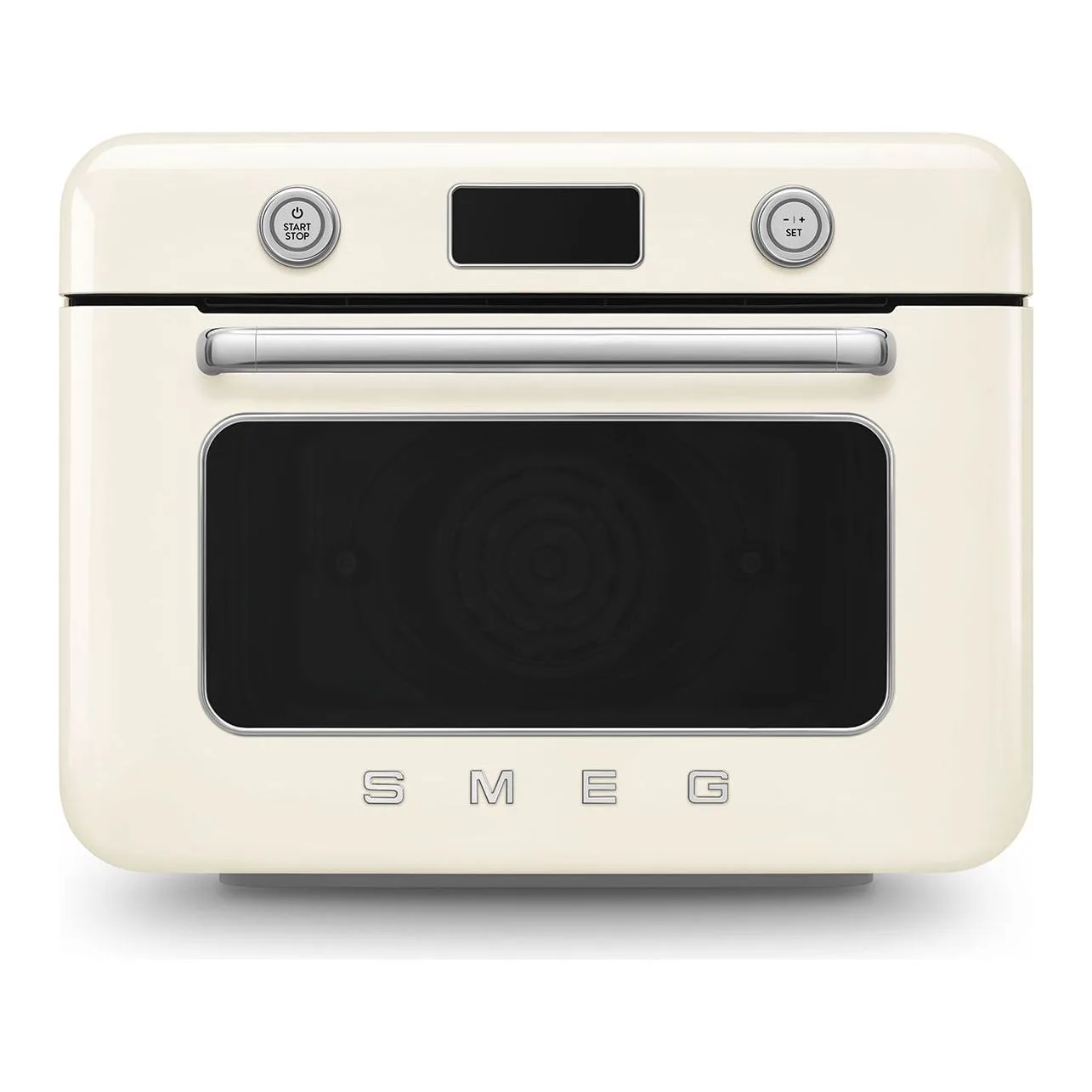 Smeg Tezgah Üstü Kombi Buharlı Krem Fırın COF01CREU