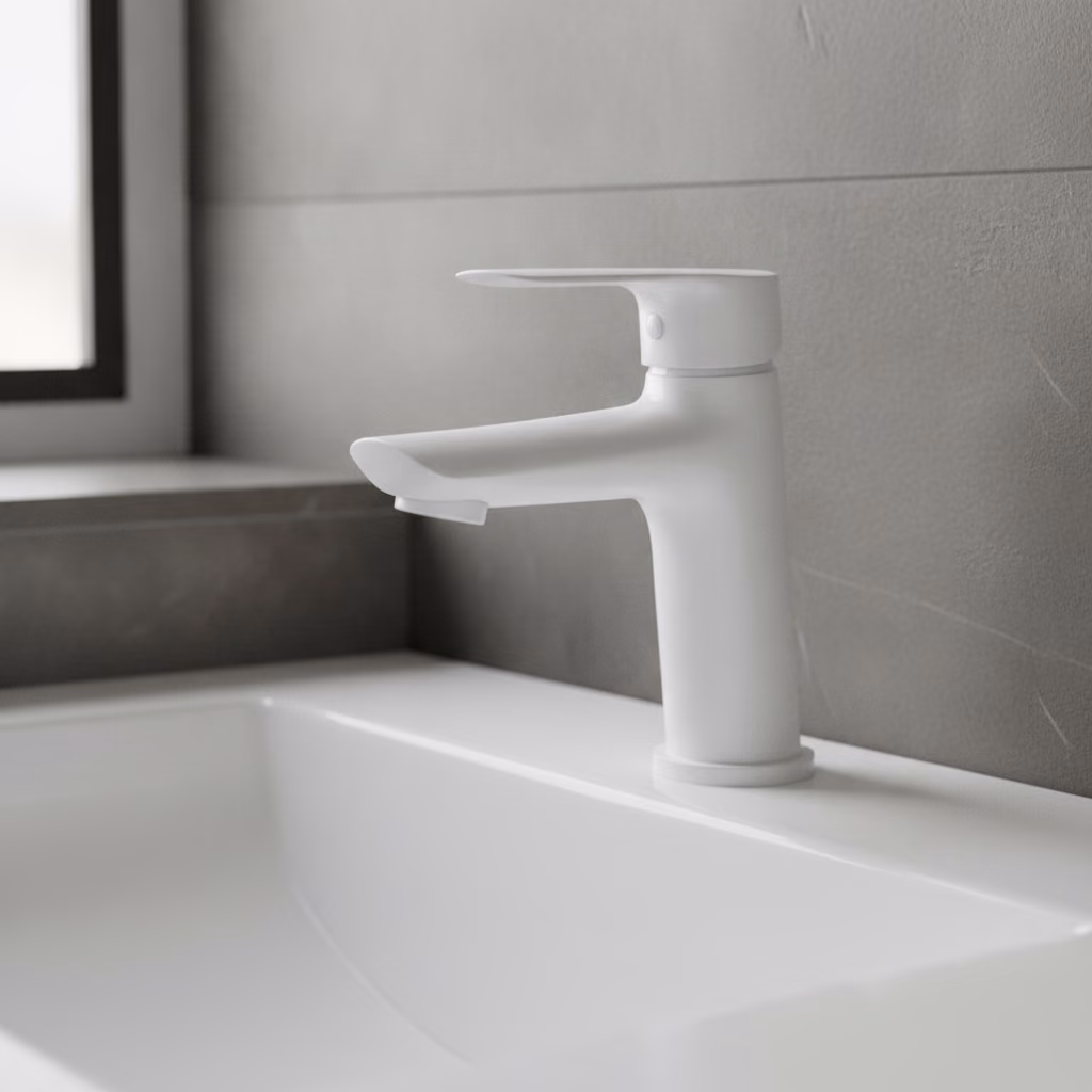 Kale Tandem H12 Beyaz Lavabo Bataryası 2