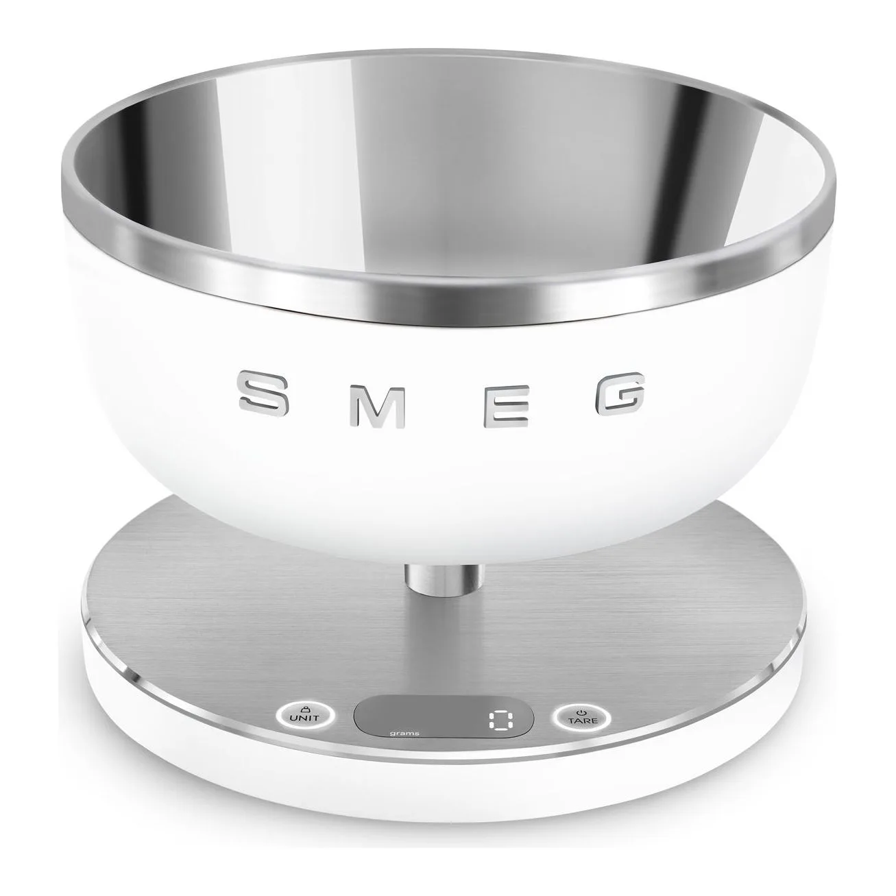 Smeg Retro Beyaz Tezgahüstü Dijital Mutfak Tartısı KSC01WHWW