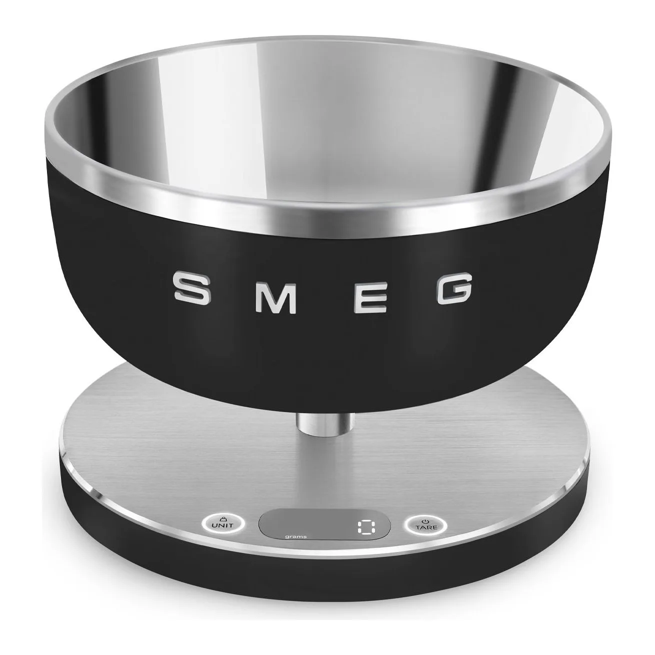 Smeg Retro Siyah Tezgahüstü Dijital Mutfak Tartısı KSC01BLMWW