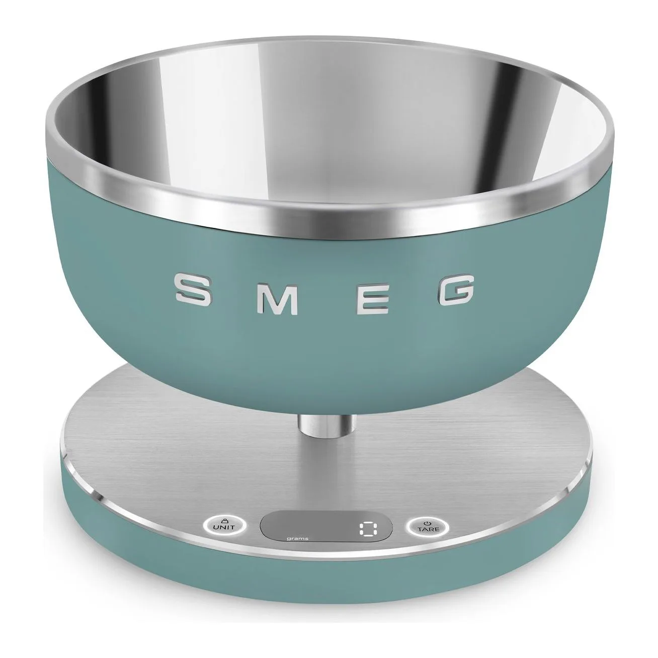 Smeg Retro Zümrüt Yeşili Tezgahüstü Dijital Mutfak Tartısı KSC01EGMWW