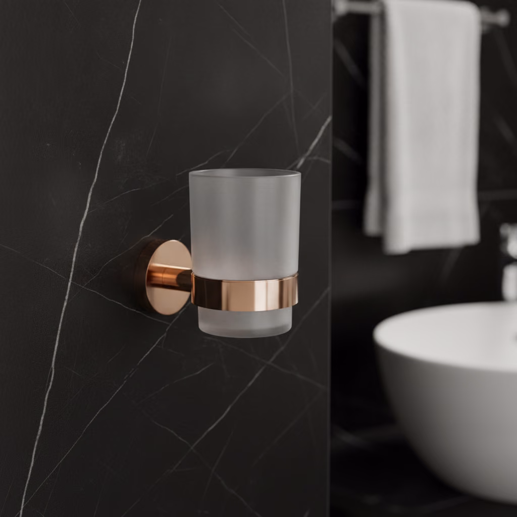 Kale D100 Rose Gold Diş Fırçalık 2