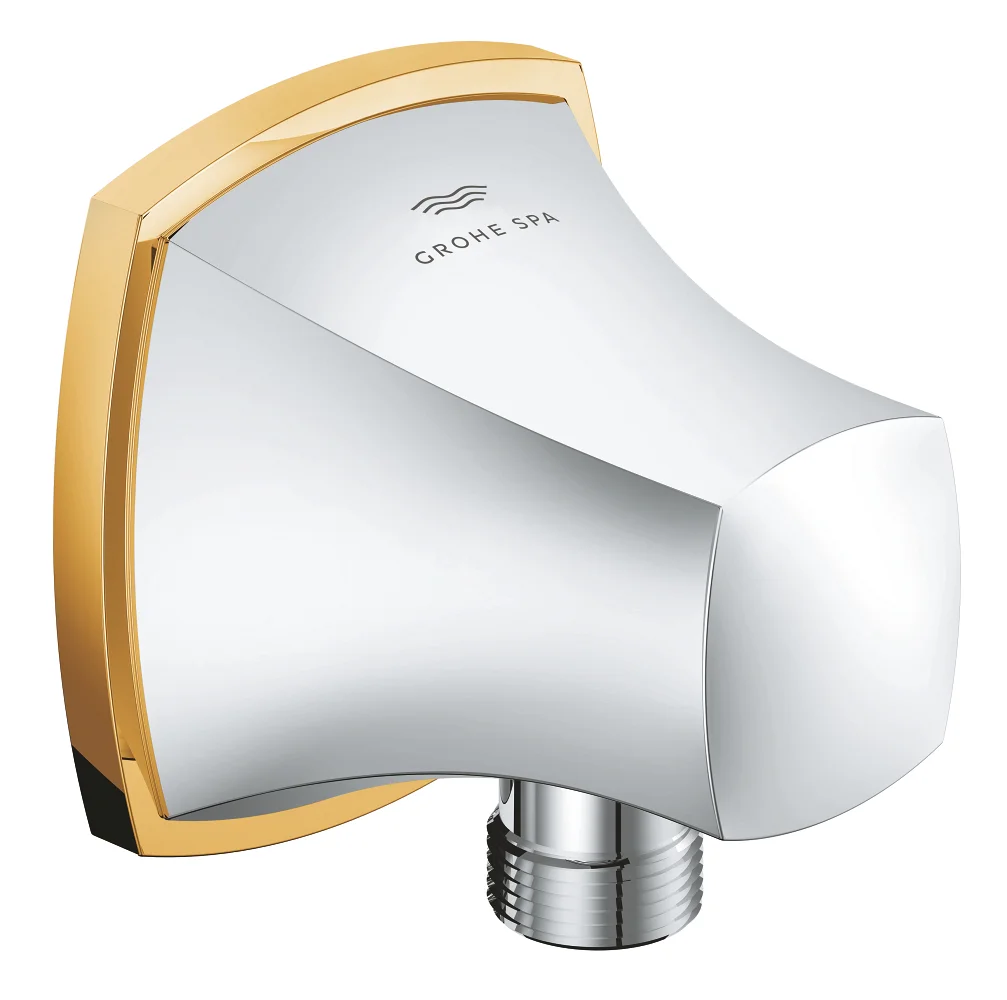 Grohe Grandera Altın-Krom El Duşu Askısı - 26897IG0