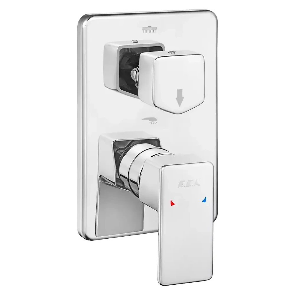 Eca Royal 2 Yollu Ankastre Banyo/Duş Bataryası Sıva Üstü Grubu - 102167251-KDE