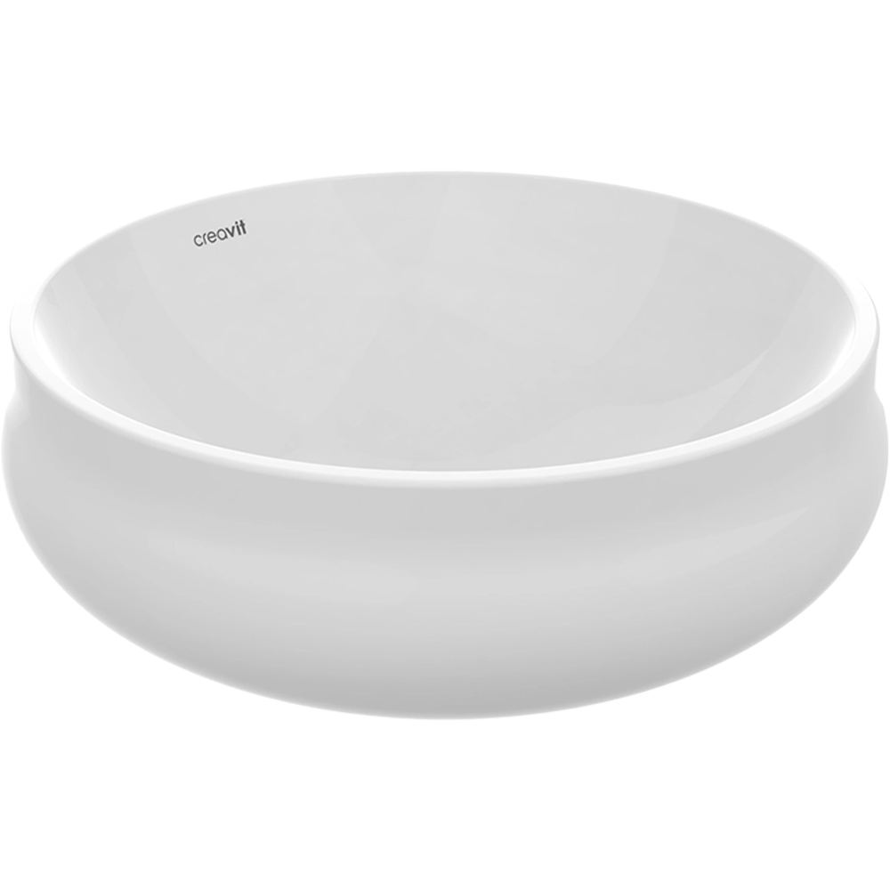 Creavit Gordo 40x40 Cm Tezgahüstü Lavabo - GO140-00CB00E-0000