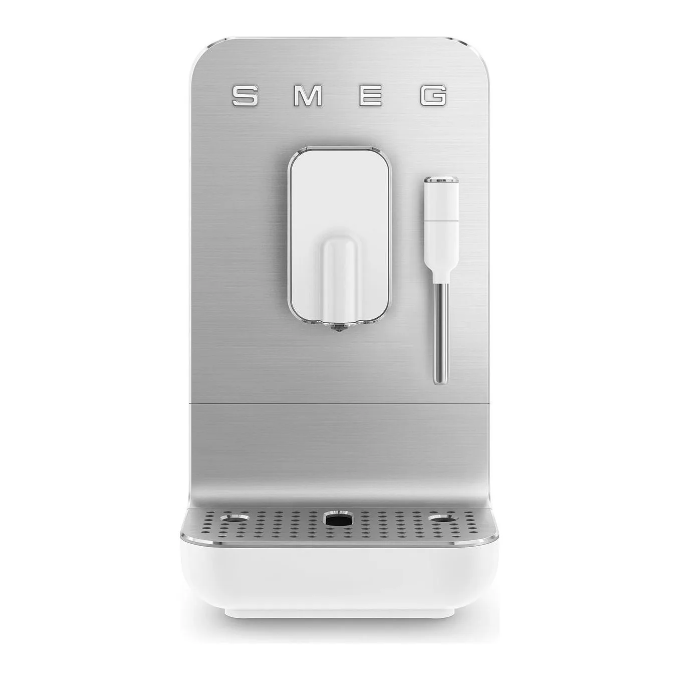 Smeg Mat Beyaz Buhar Çubuklu Espresso Kahve Makinesi - BCC12WHMEU