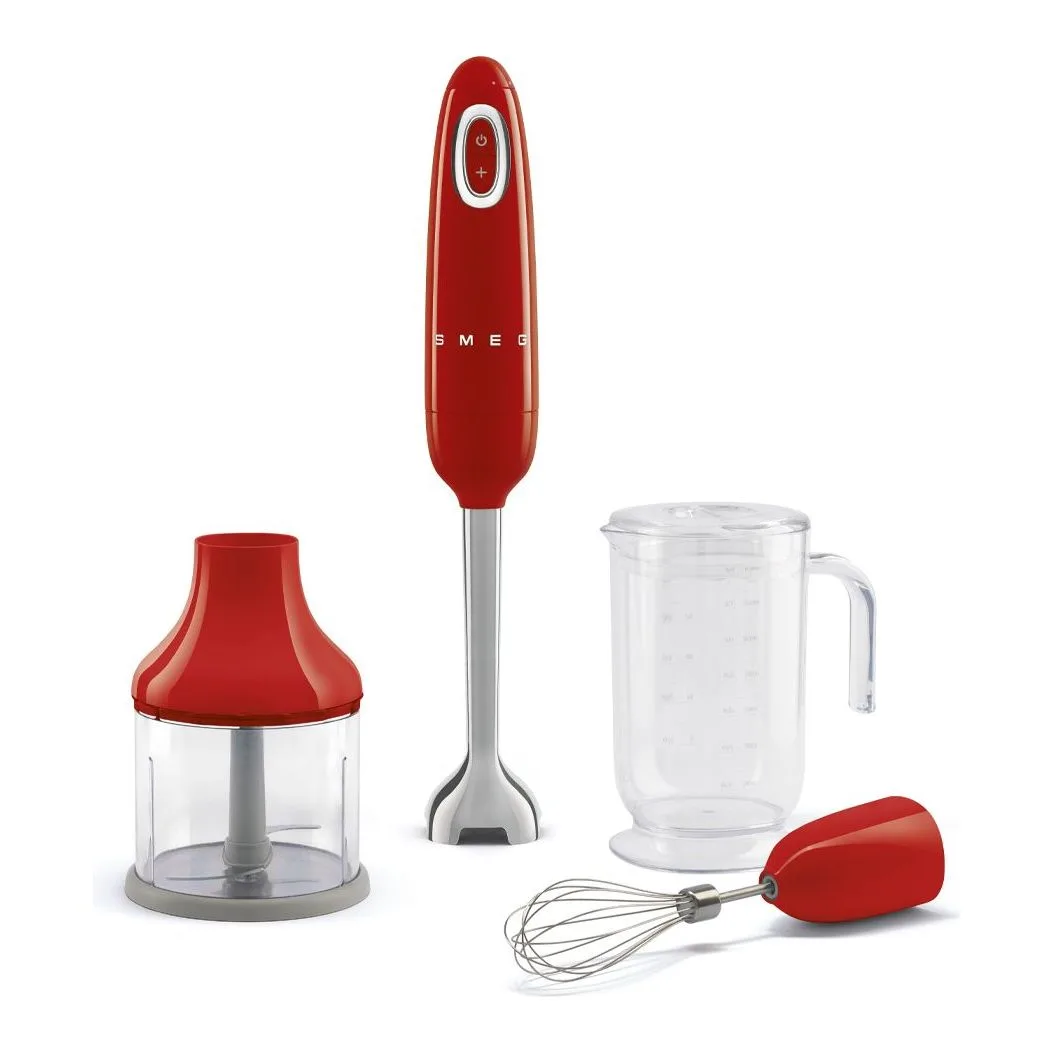 Smeg Kırmızı El Blenderi - HBF03RDEU