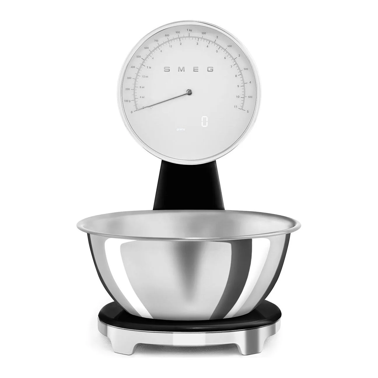 Smeg Siyah Retro Analog Mutfak Tartısı - KSF01BLWW