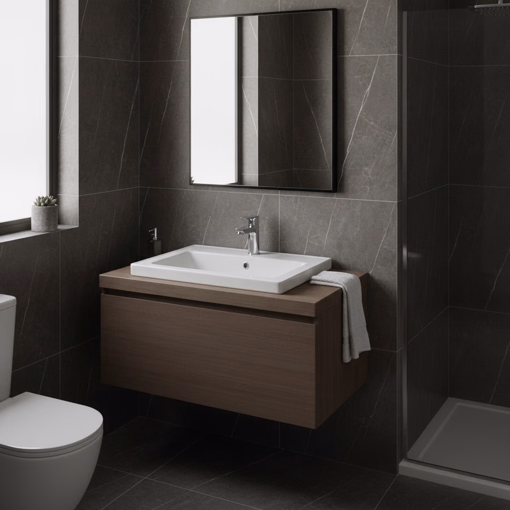 Kale Optimum 55x37 Cm Etajerli Lavabo 2