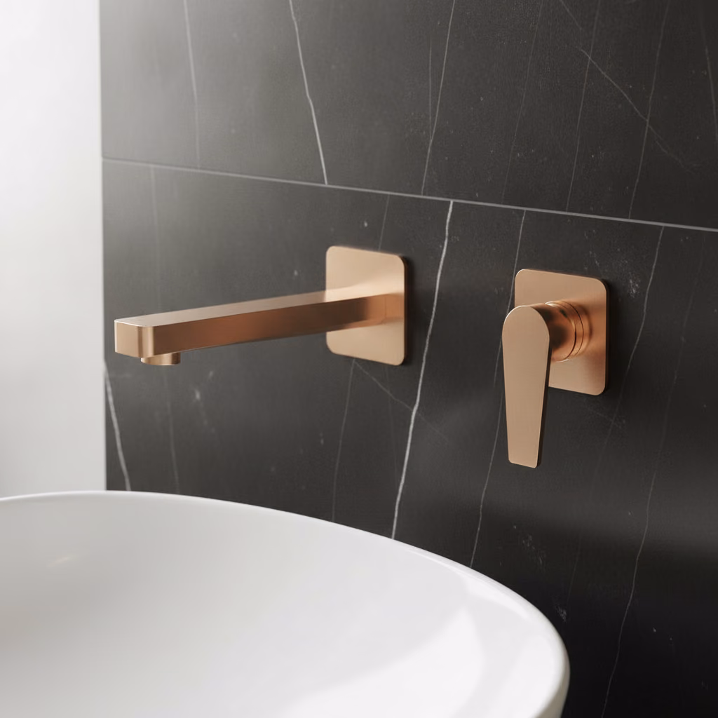 Kale Sempre Plus Rose Gold Ankastre Lavabo Bataryası 2