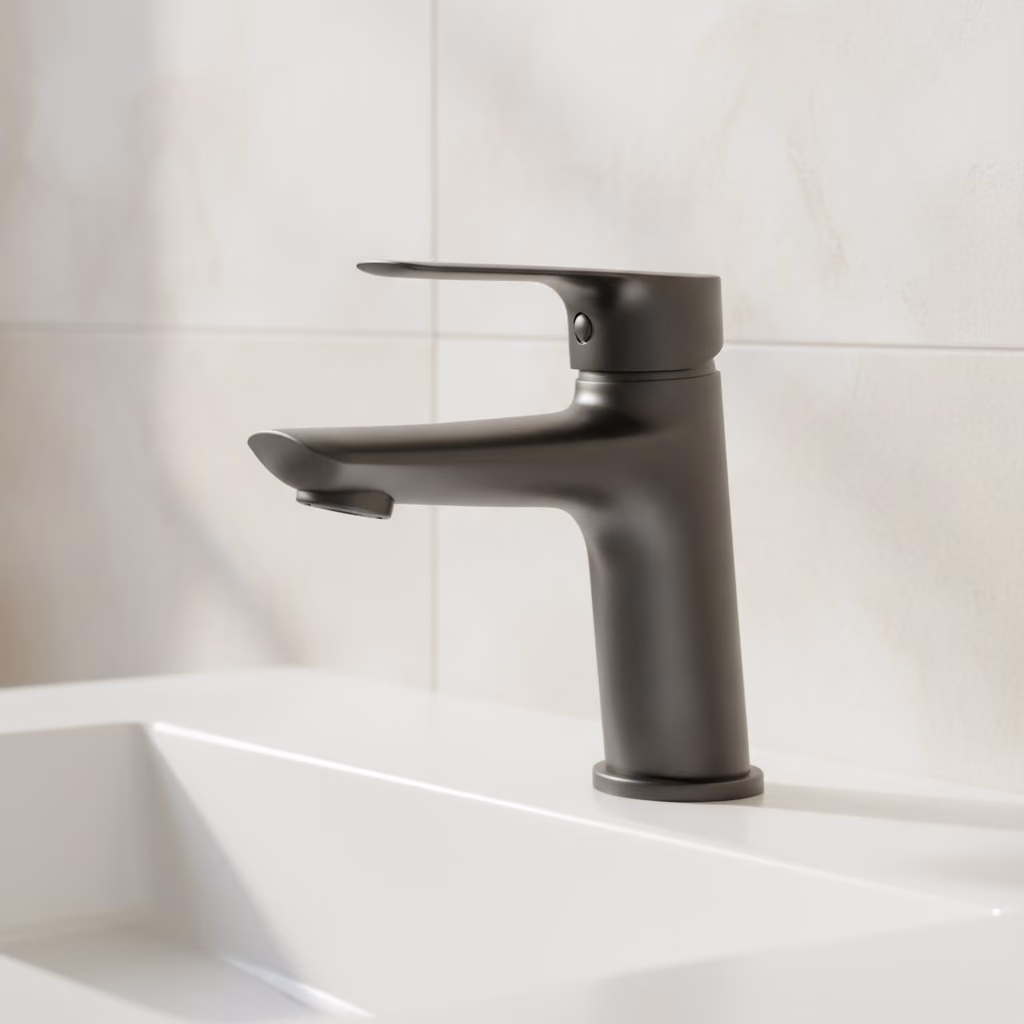 Kale Tandem Gun Grey Lavabo Bataryası 2