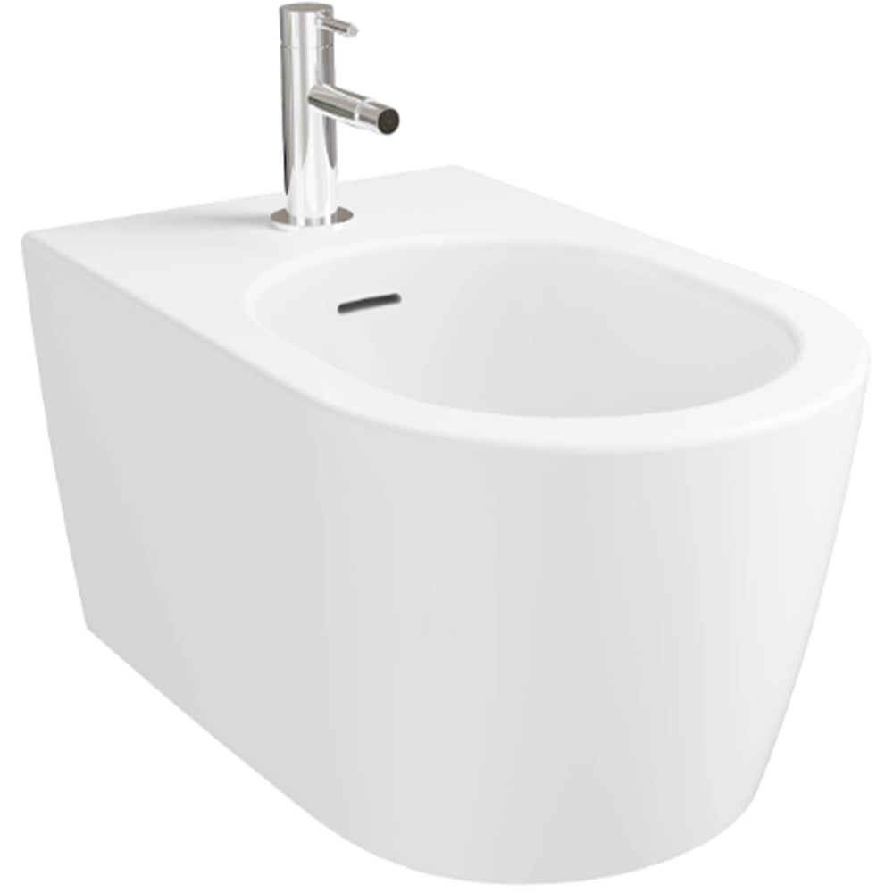 Vitra Metropole Round Mat Beyaz Asma Bide