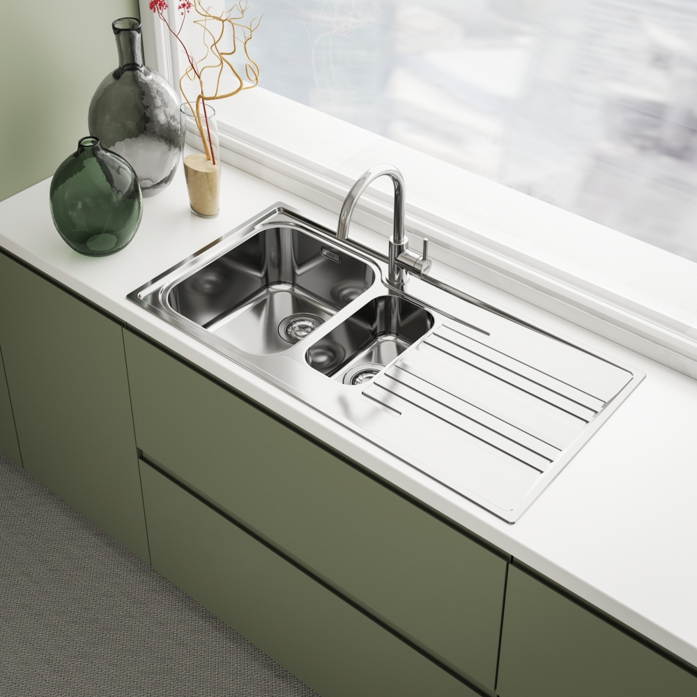 Franke Smart Srx 651 Sağ Damlalıklı Çelik Eviye 2