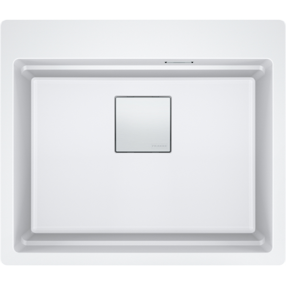 Franke Kubus Kng Pro 610-53 Bianco Granit Eviye