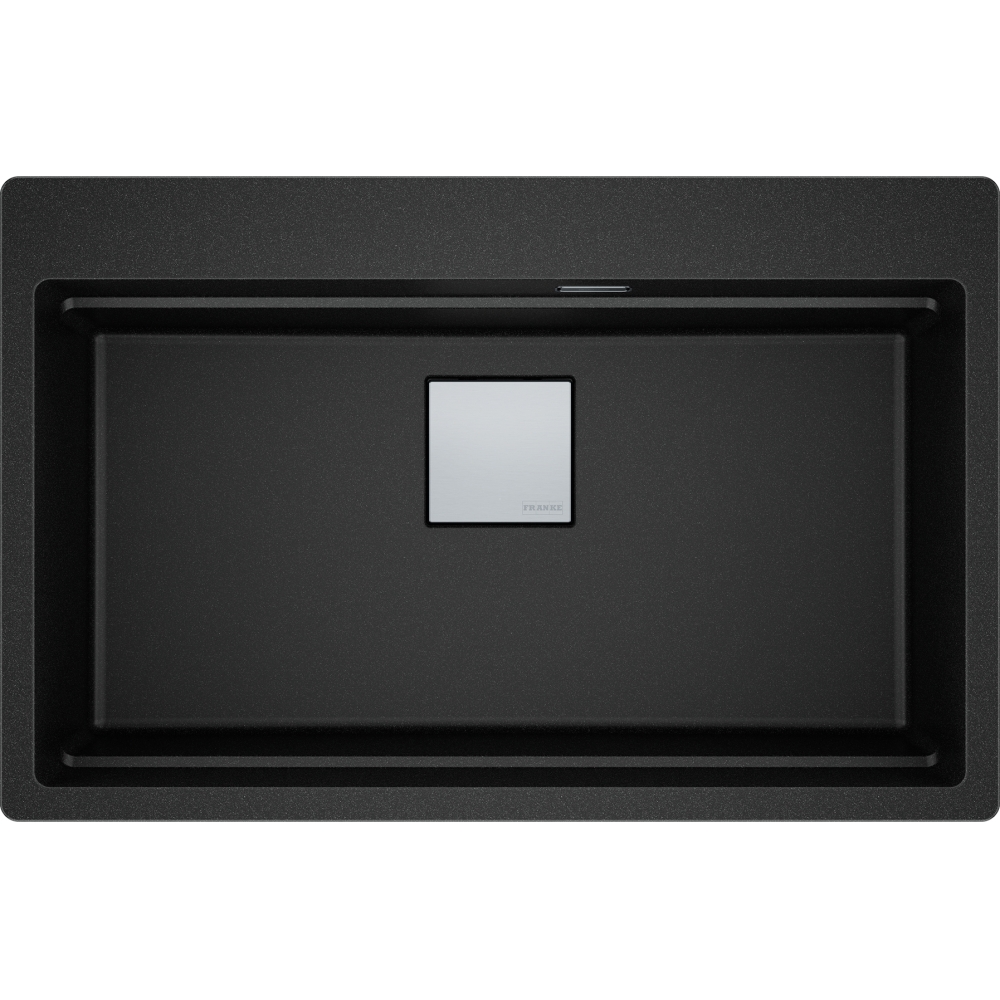 Franke Kubus Kng Pro 610-73 Nero Granit Eviye