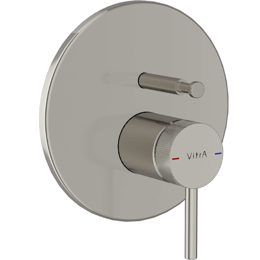 Vitra Origin Aura Fırçalı Nikel Ankastre Banyo Bataryası