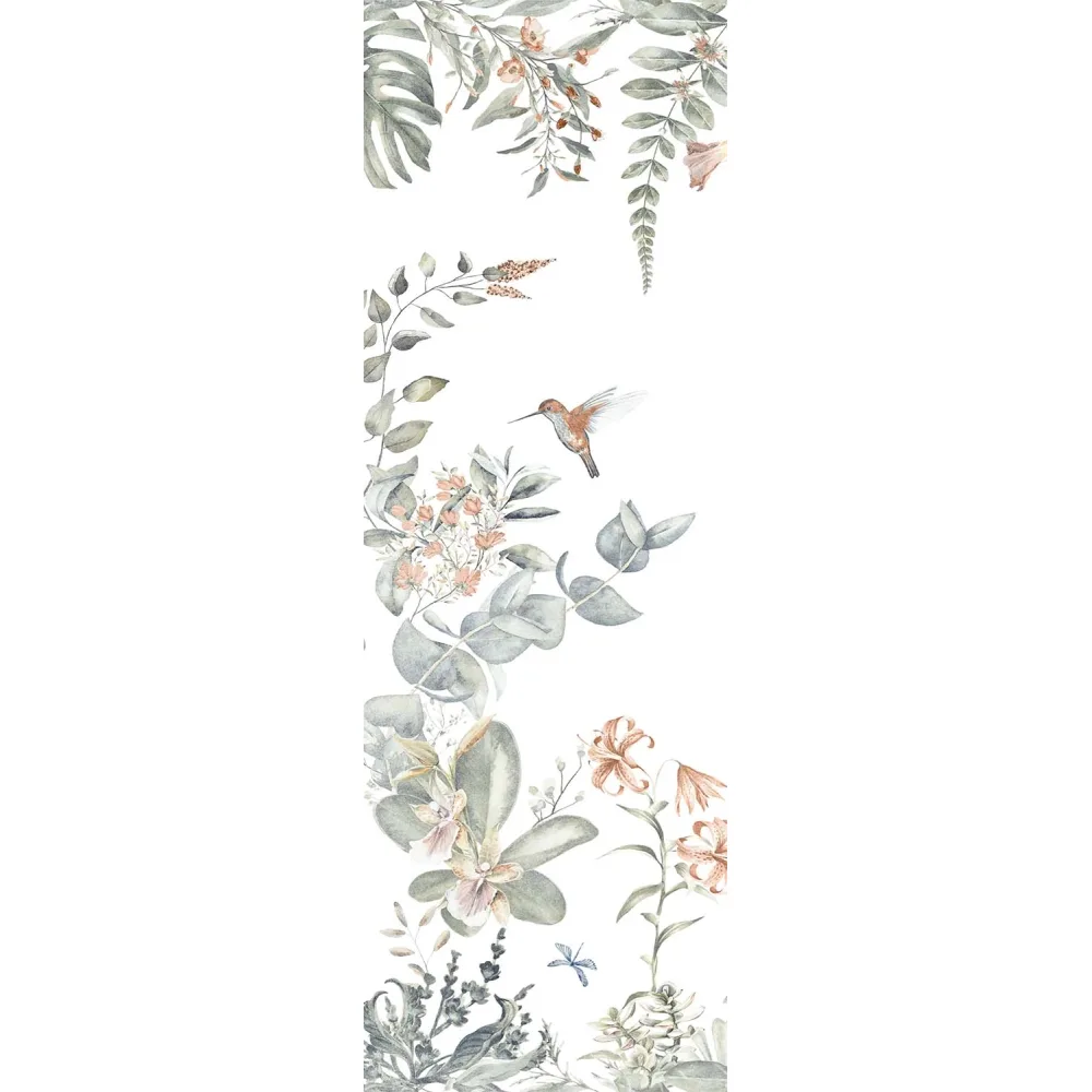 Çanakkale Seramik MAS-6890R Shiro Bloom Mat 40x120