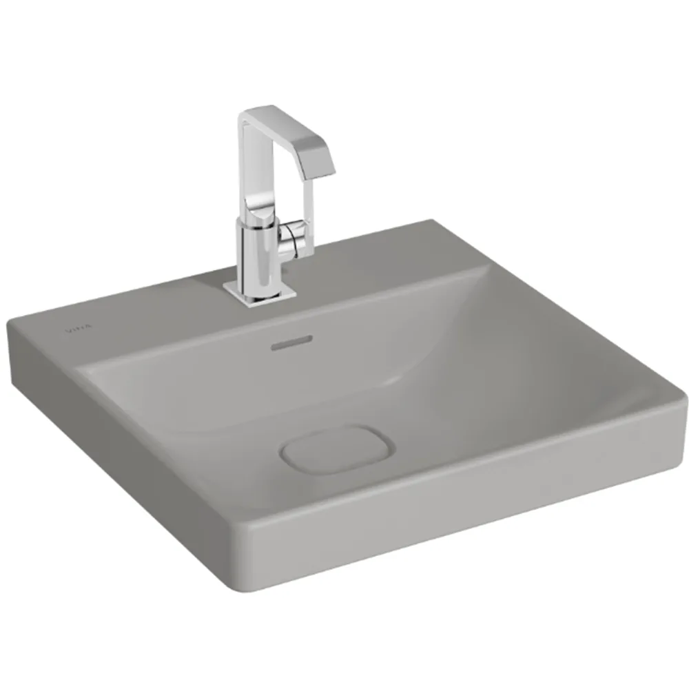 Vitra Metropole 50x47 Cm Mat Taş Gri Lavabo