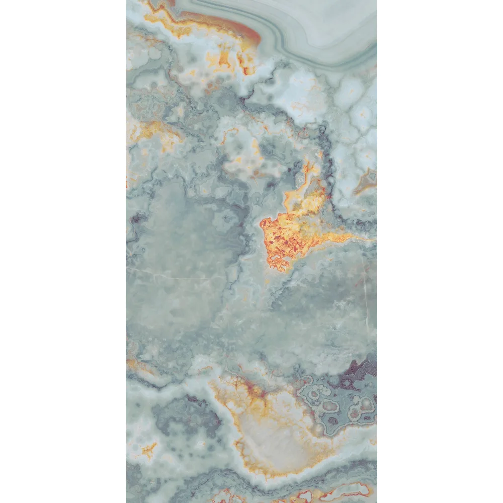 Kalebodur MPB-R1163-YZG-T Onyx Agate Mavi Parlak 60x120