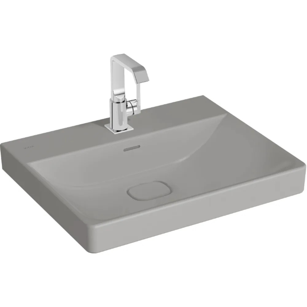 Vitra Metropole 60x47 Cm Mat Taş Gri Lavabo