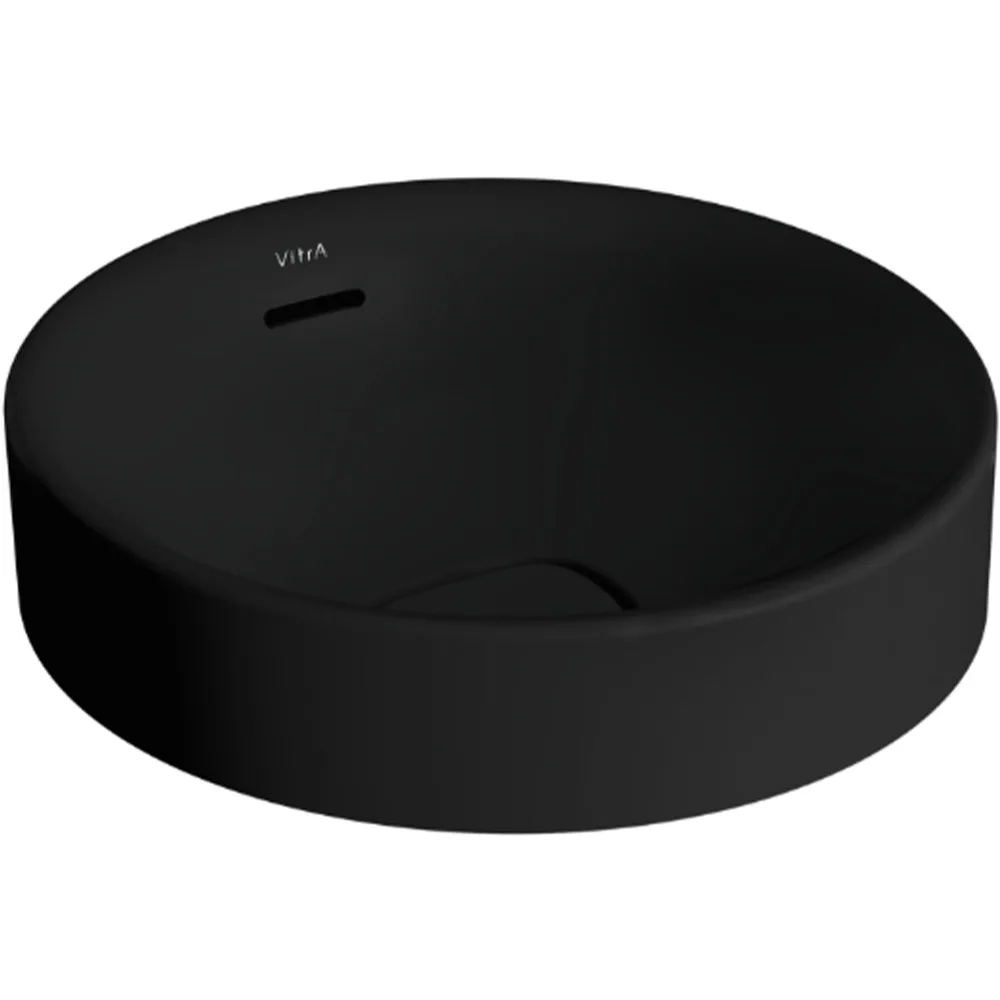 Vitra Metropole 40x40 Cm Mat Siyah Çanak Lavabo
