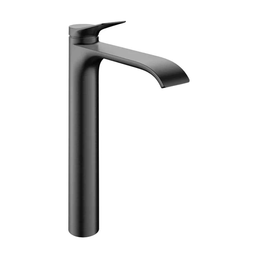 Hansgrohe Vivenis 250 CoolStart Mat Siyah-Krom Tek Kollu Yüksek Lavabo Bataryası - 75045340