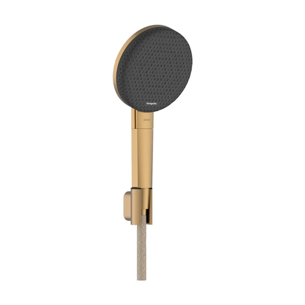 Hansgrohe Raindance Alive Select S 125 3jet EcoSmart Mat Bronz El Duşu Seti - 24611140